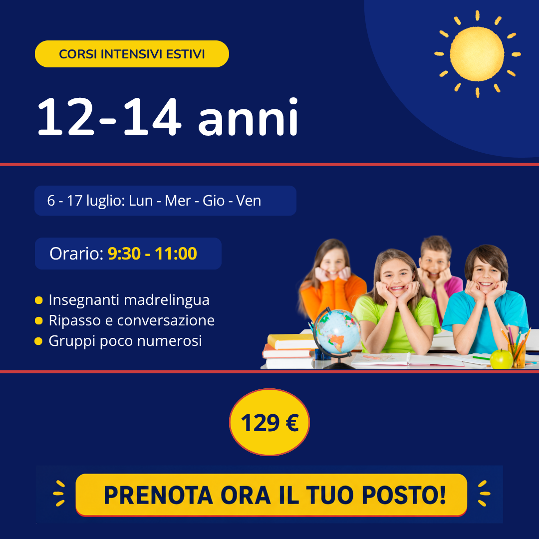 Corsi Inglese Scuole medie