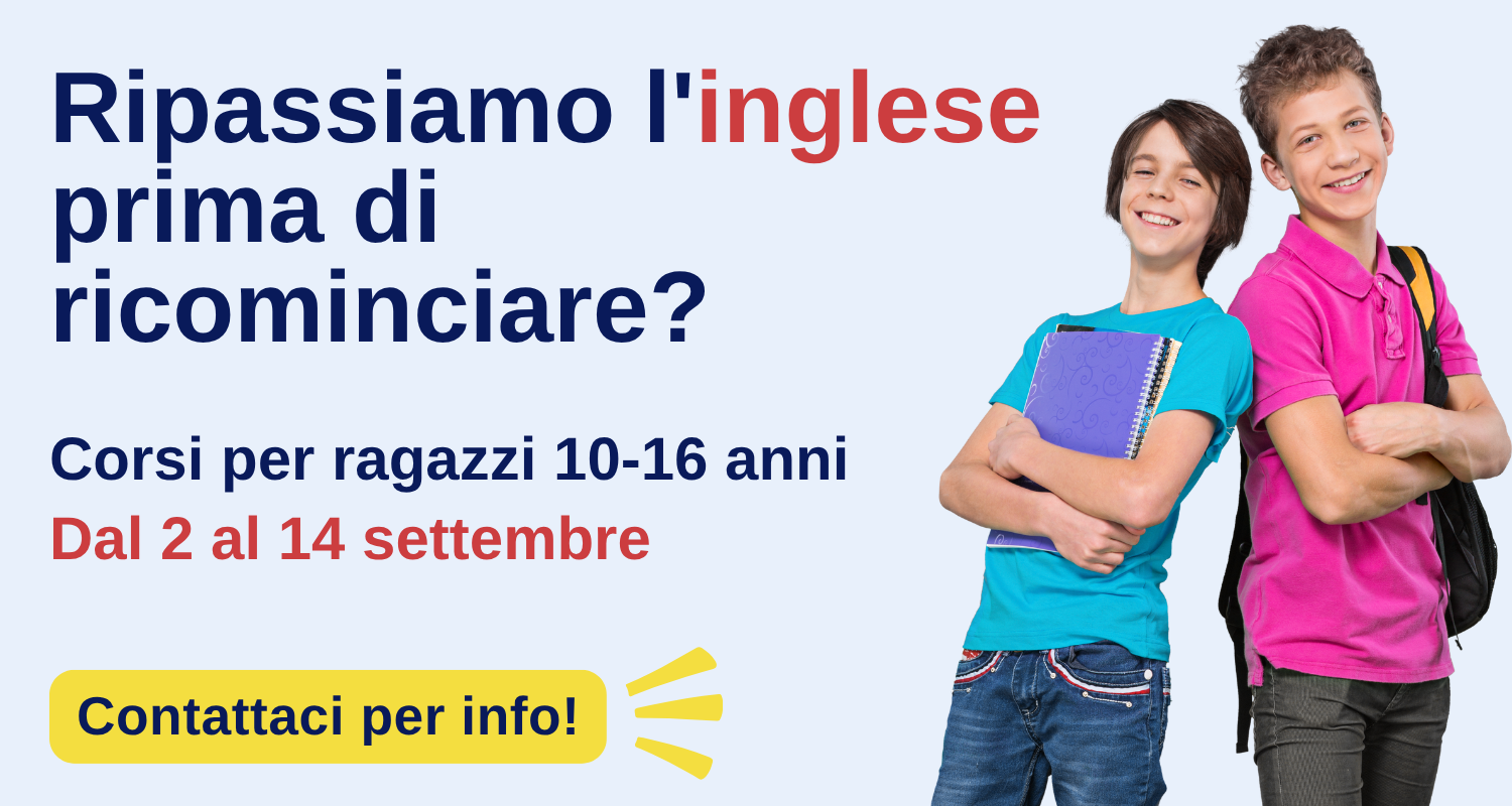 CORSO INTENSIVI DI INGLESE