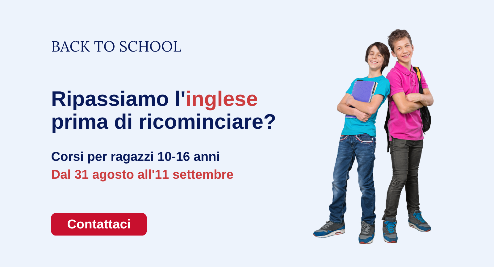 Corsi Settembre 2026